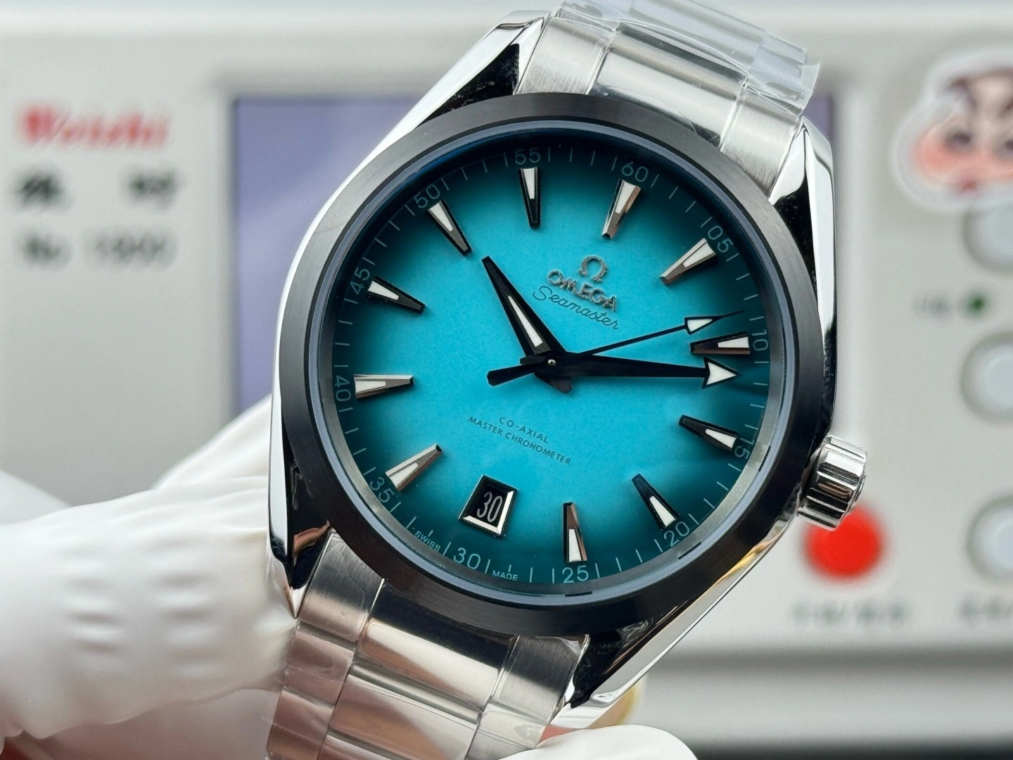 CBD Factory Omega Seamaster Aqua Terra 150M 41mm Gradient Turquoise Dial (220.10.41.21.03.006) 1:1 Super Clone – DD8900 Movement Bold 236